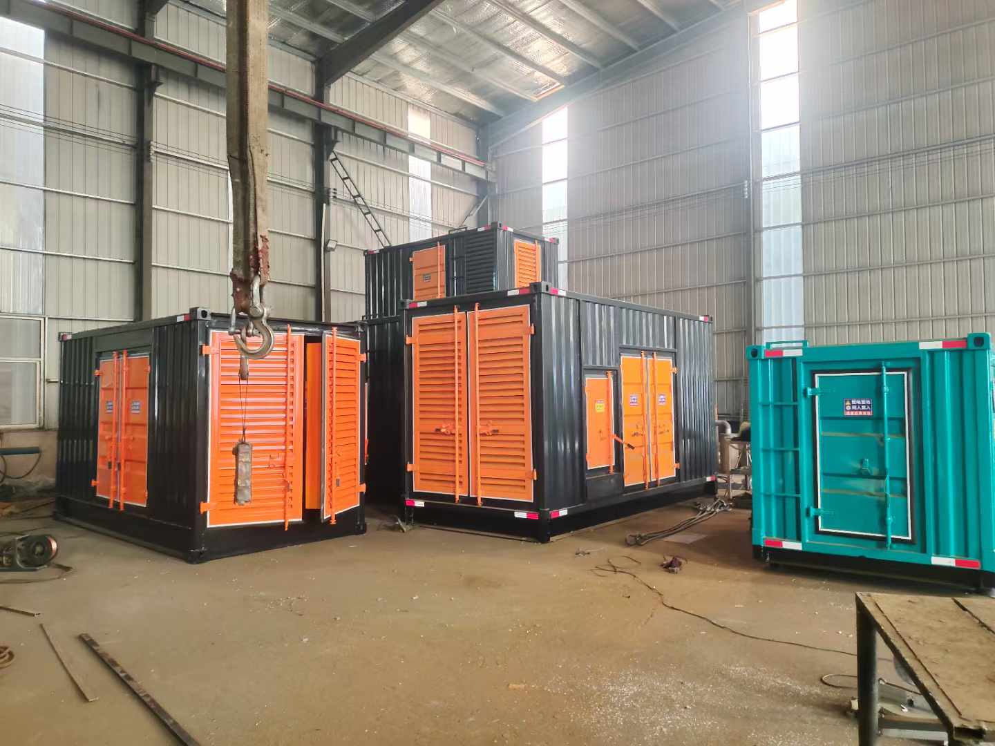 广南500kw柴油发电机组可以带动多少功率设备？